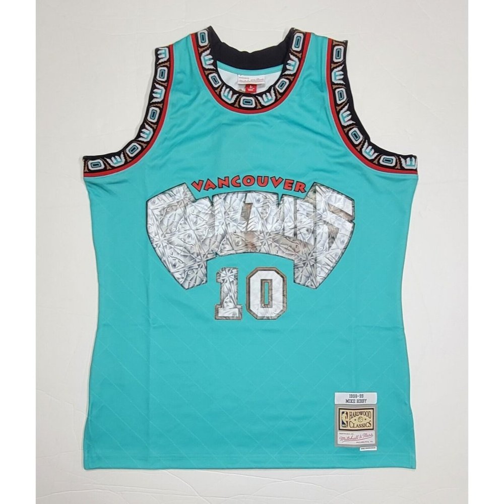 Mitchell & Ness Vancouver Grizzlies 75th Anniversary Bibby Holographic Jersey
